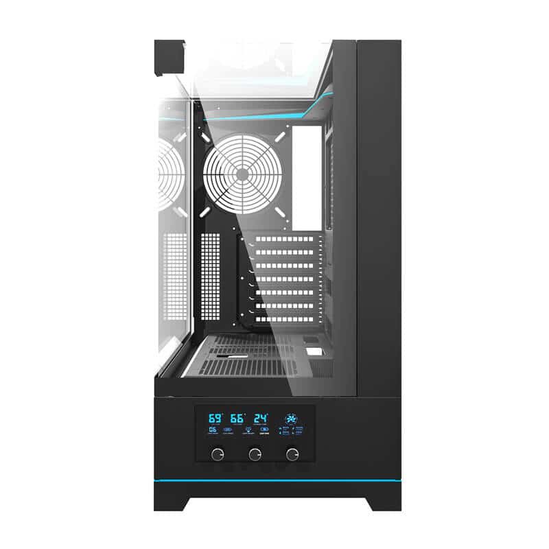 Darkflash DY450 θήκη υπολογιστή χωρίς ανεμιστήρες μαύρο - Image 7