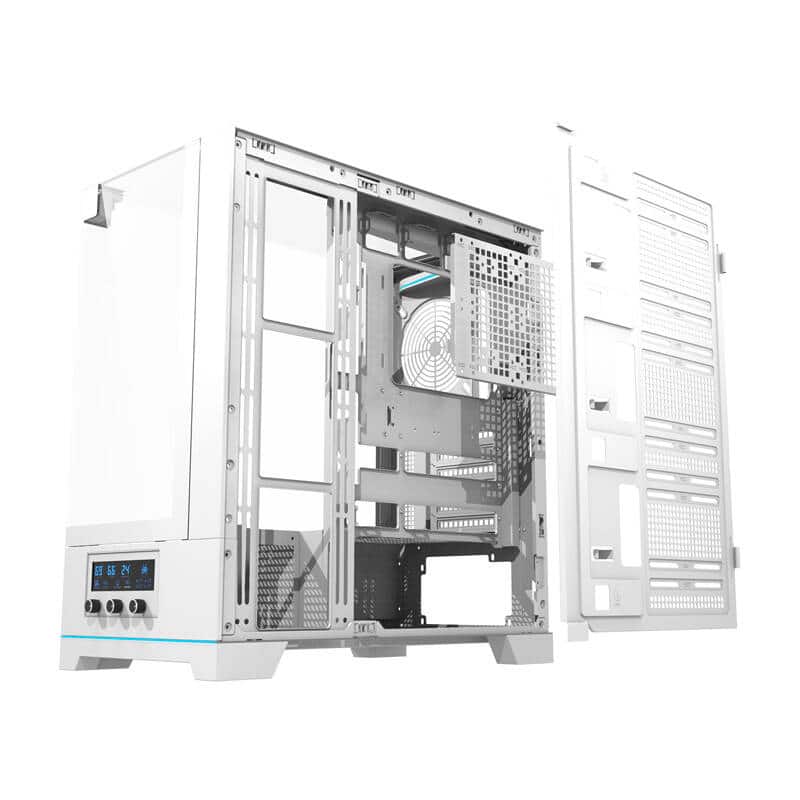 Darkflash DY450 θήκη υπολογιστή χωρίς ανεμιστήρες λευκό - Image 7