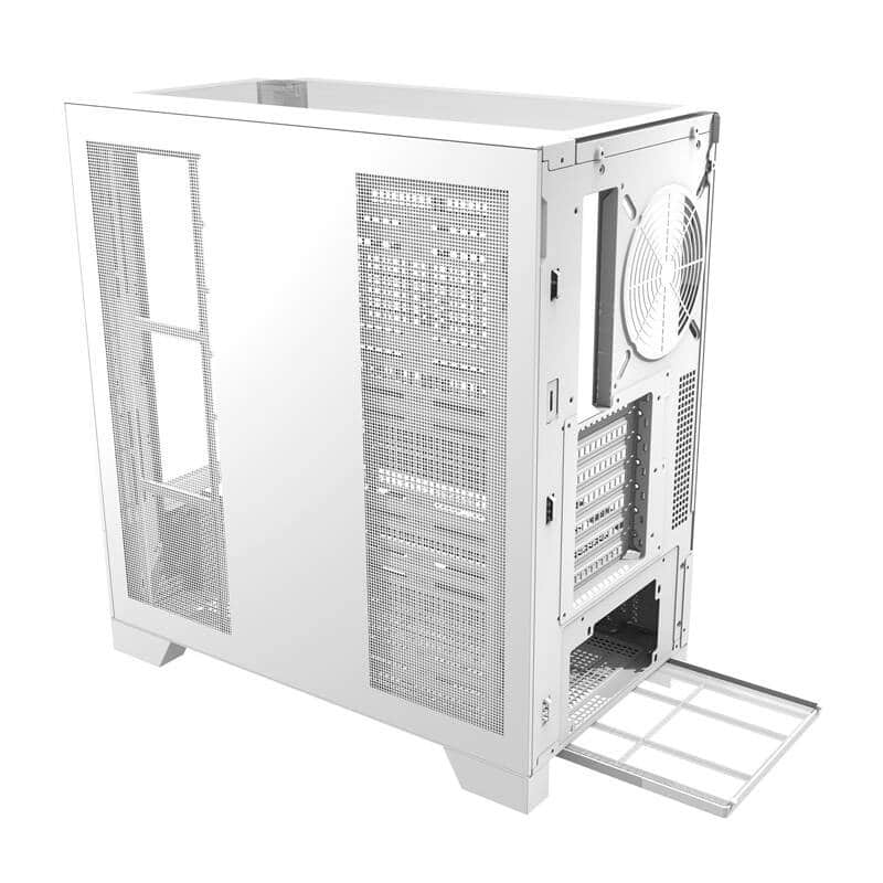 Darkflash DY450 θήκη υπολογιστή χωρίς ανεμιστήρες λευκό - Image 8