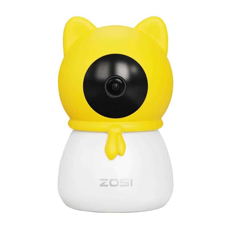 ZOSI 4MP HD 355° Ηλεκτρονική κάμερα/Νταντά λευκό και κίτρινο - Image 2