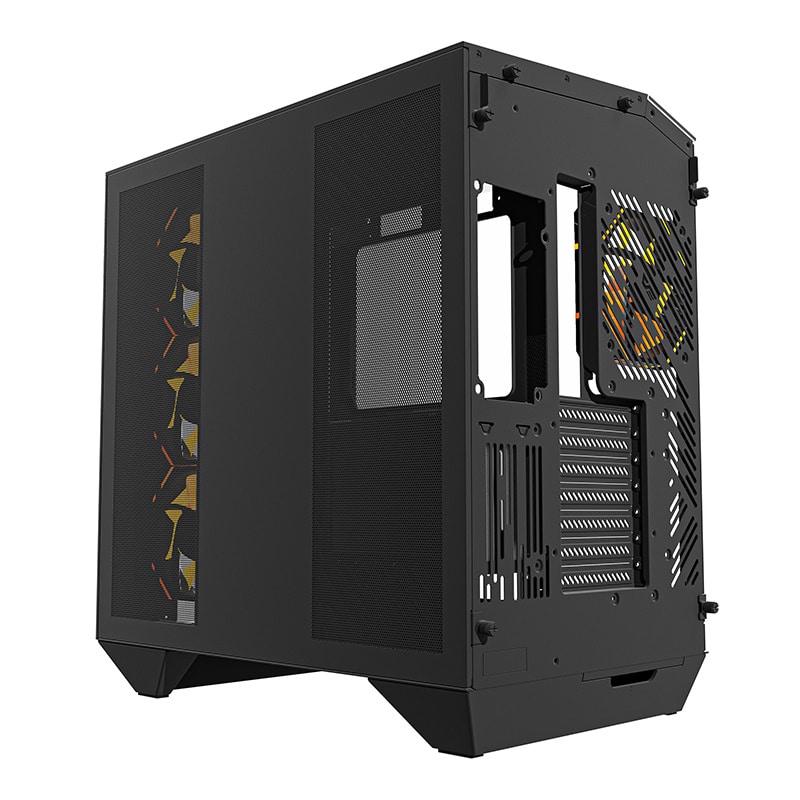 Darkflash DY470 θήκη υπολογιστή + 4 ανεμιστήρες + στήριγμα GPU μαύρο - Image 8