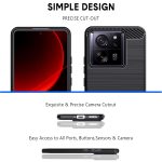 Techsuit Carbon Silicone - θήκη για Xiaomi 13T - Μαύρο - Image 5