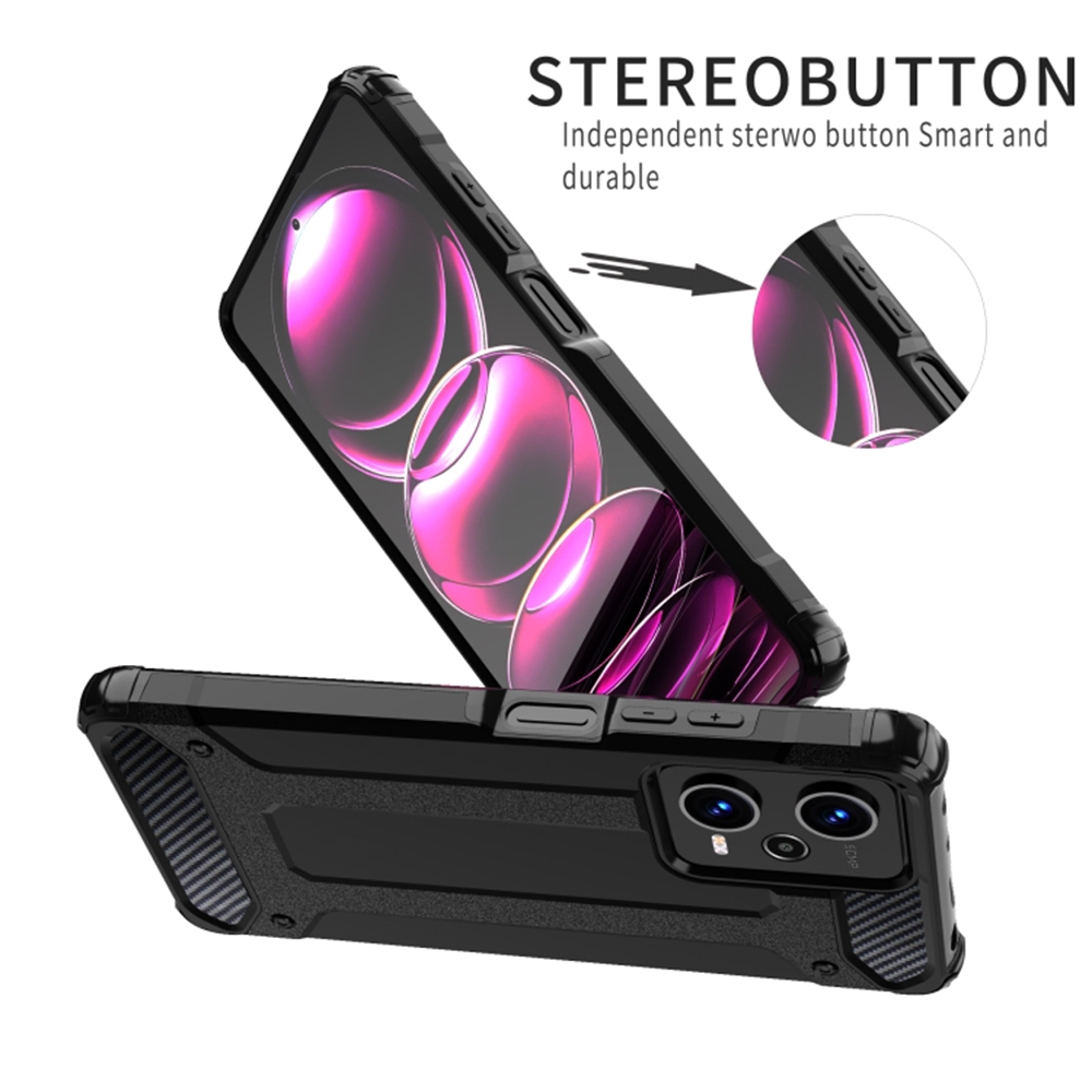 Techsuit Hybrid Armor - θήκη για Xiaomi Redmi 13C - Μαύρο - Image 3