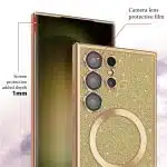Techsuit Luxury Glitter MagSafe - θήκη για Samsung Galaxy S23 FE - Πολύχρωμο - Image 3