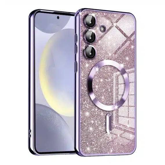 Techsuit Luxury Glitter MagSafe - θήκη για Samsung Galaxy S24+ - Πολύχρωμο