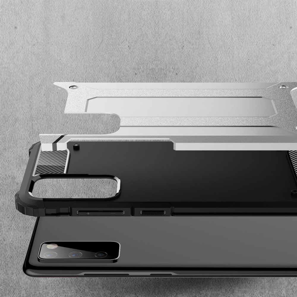 Techsuit Hybrid Armor - θήκη για Samsung Galaxy S20 FE - Μαύρο - Image 3