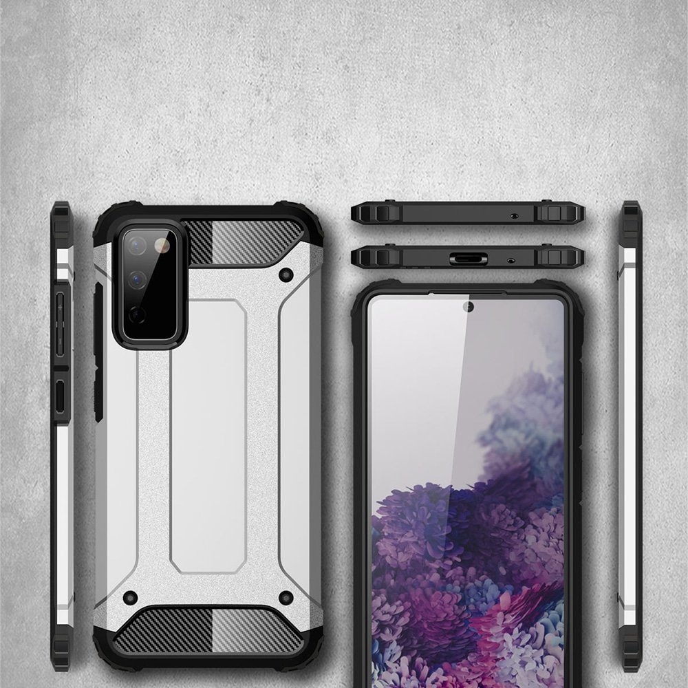 Techsuit Hybrid Armor - θήκη για Samsung Galaxy S20 FE - Μαύρο - Image 5
