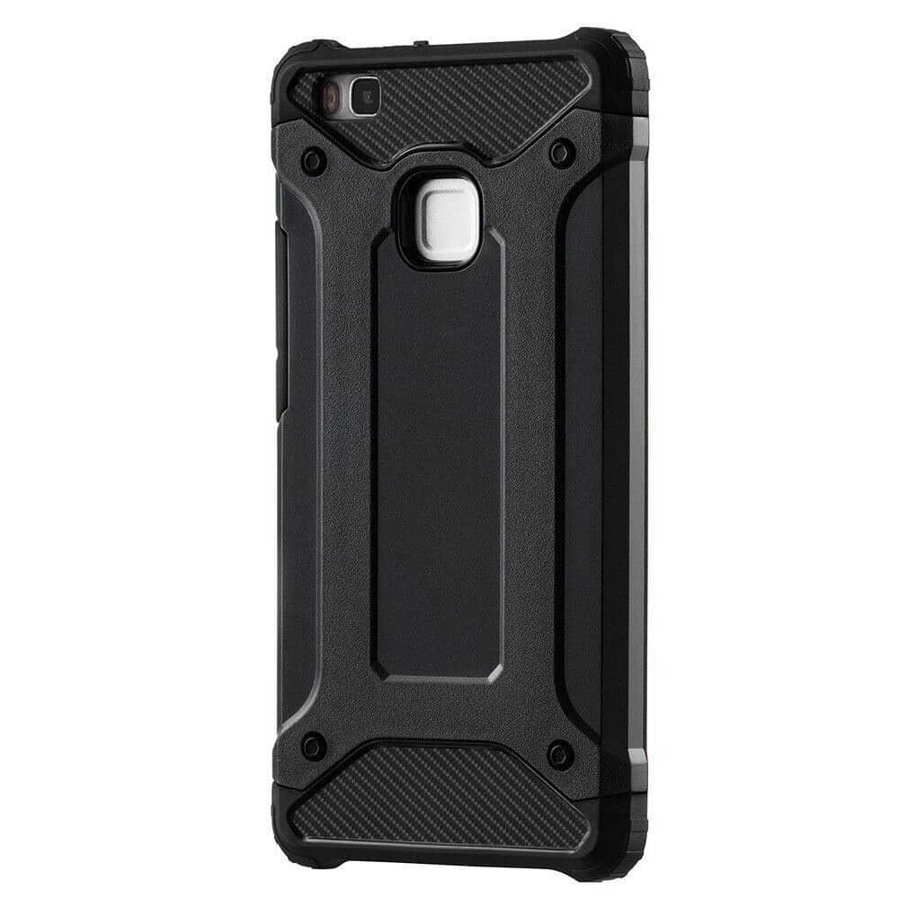 Techsuit Hybrid Armor - Huawei P9 lite - Μαύρο - Image 2