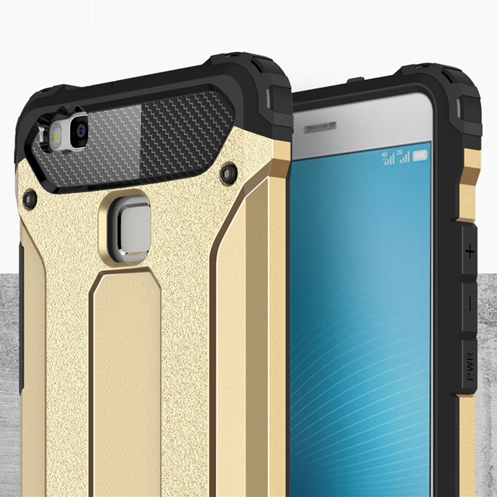 Techsuit Hybrid Armor - Huawei P9 lite - Μαύρο - Image 5