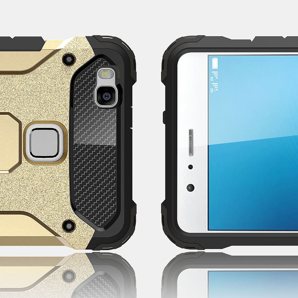 Techsuit Hybrid Armor - Huawei P9 lite - Μαύρο - Image 6