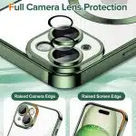 Techsuit Luxury Crystal MagSafe - θήκη για Apple iPhone 16 Plus - Διάφανο - Image 5