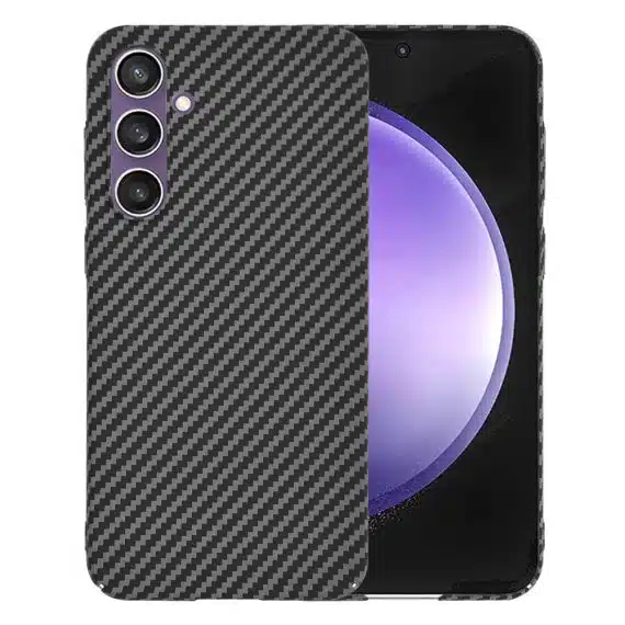 Techsuit Carbonite FiberShell - θήκη για Samsung Galaxy S23 FE - Μαύρο
