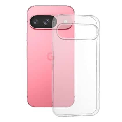 Techsuit Clear Silicone - θήκη για Google Pixel 9 - Διάφανο