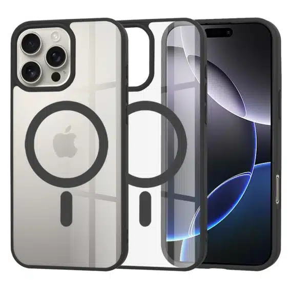 Techsuit MagSafe Pro - θήκη για Apple iPhone 16 Pro Max - Μαύρο