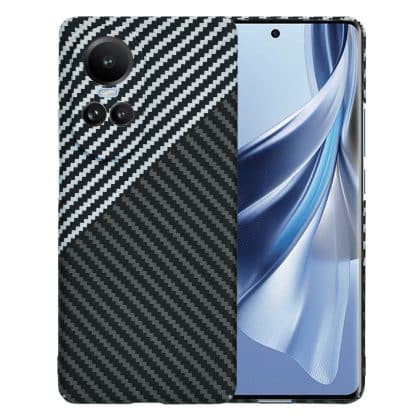 Techsuit Carbonite FiberShell - θήκη για Oppo Reno10 / Pro - Γκρι