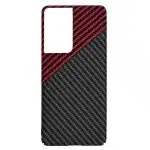 Techsuit Carbonite FiberShell - θήκη για Samsung Galaxy S21 Ultra 5G - Κόκκινο - Image 4