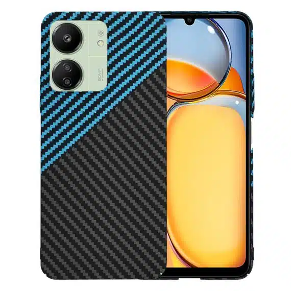 Techsuit Carbonite FiberShell - θήκη για Xiaomi Redmi 13C - Μπλε