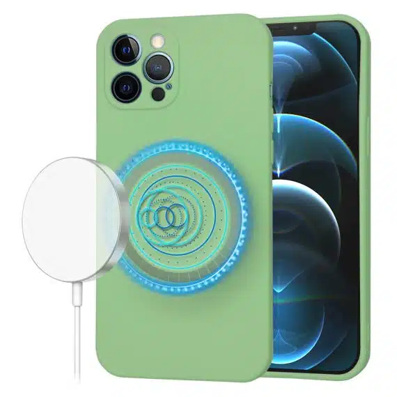 Techsuit SoftFlex MagSafe - θήκη για Apple iPhone 12 Pro Max - Πράσινο