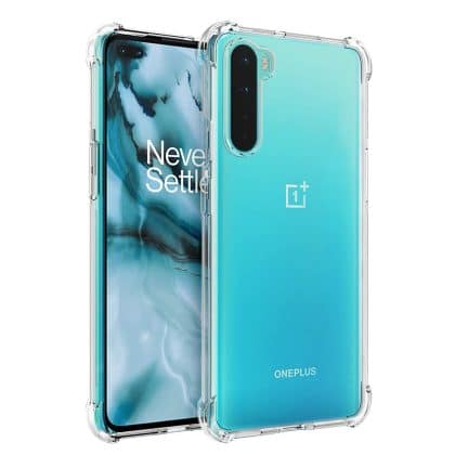 Techsuit Shockproof Clear Silicone - θήκη για Oneplus Nord - Διάφανο