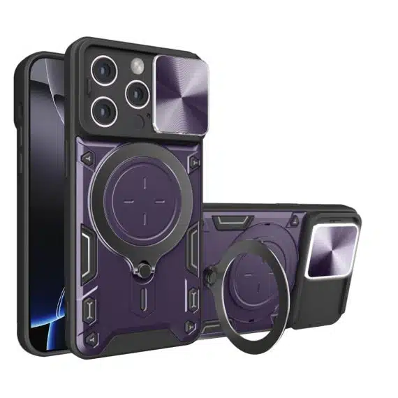 Techsuit CamGuard Pro - θήκη για Apple iPhone 16 Pro Max - Μωβ