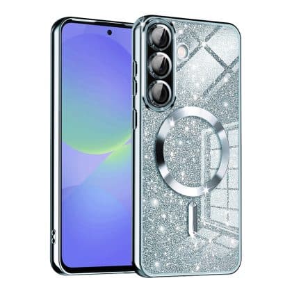 Techsuit Luxury Glitter MagSafe - θήκη για Samsung Galaxy A36 - Πολύχρωμο
