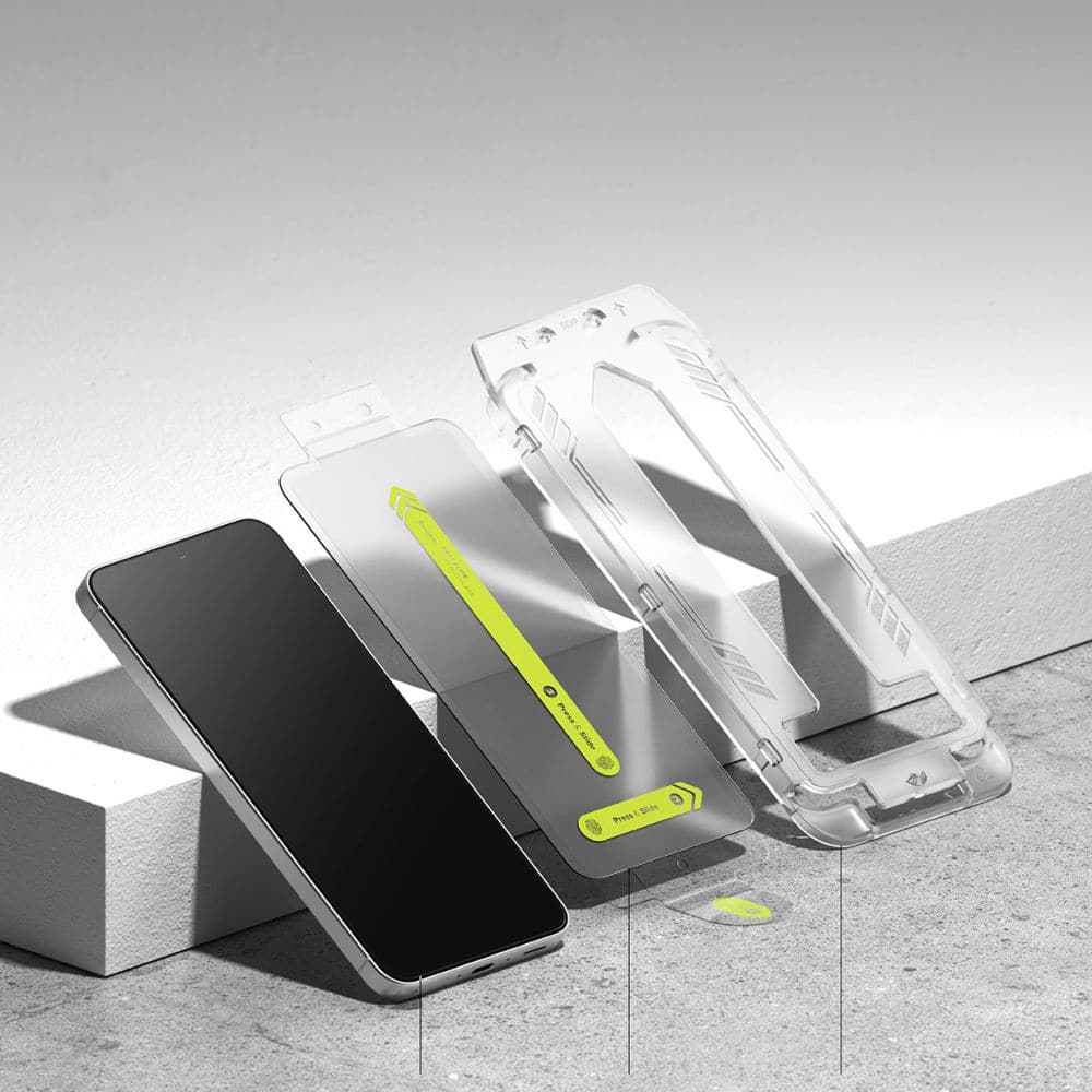 Ringke - Easy Slide Tempered Glass (2 pack) - Samsung Galaxy A36 5G - Clear - Image 4