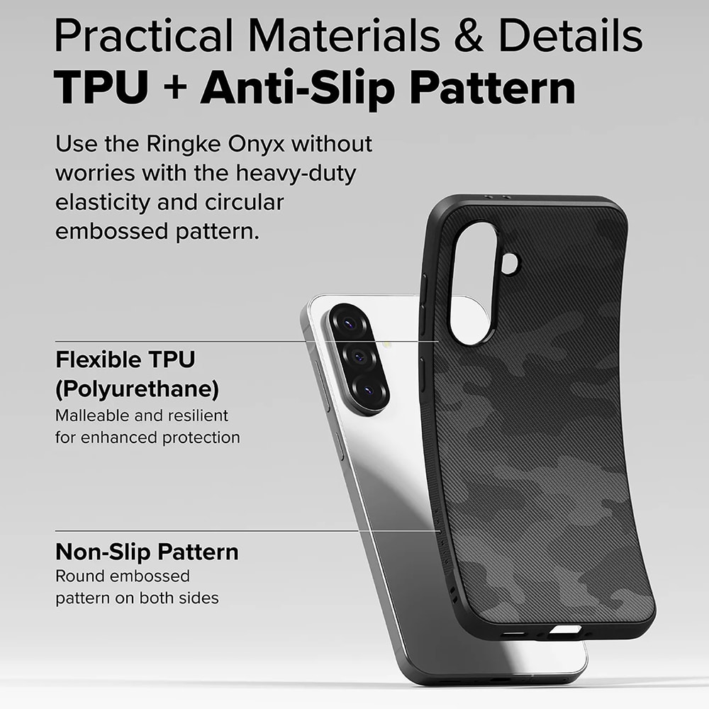 Ringke Onyx Design - θήκη για Samsung Galaxy A36 / A56 - Μαύρο - Image 5