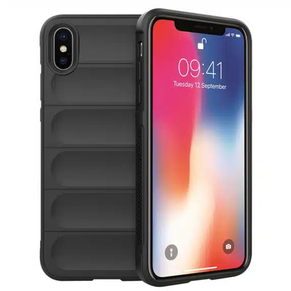 Techsuit Magic Shield - θήκη για Apple iPhone X / XS - Μαύρο
