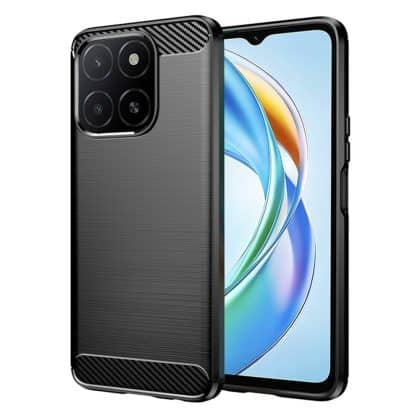 Techsuit - Carbon Silicone - Honor X5b - Μαύρο