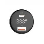 ColorWay - Φορτιστής Αυτοκινήτου (CW-CHA044PD-BK) - USB, Type-C, Υπερταχεία Φόρτιση, 100W, Οθόνη LED, Auto ID Chip - Μαύρο - Image 5