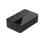 ColorWay - Φορτιστής (CW-CHS040PD-BK) - 2xUSB QC, 2xType-C PD3.0 PPS, Huawei FCP, VOOC, 65W, LED Οθόνη - Μαύρο - Image 3