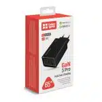 ColorWay - Φορτιστής Τοίχου (CW-CHS039PD-BK) - USB QC, 2xType-C PD, Multi Fast Charging, GaN3 Pro, 65W, Auto ID - Μαύρο - Image 7