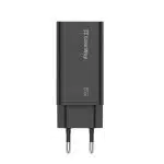 ColorWay - Φορτιστής Τοίχου (CW-CHS039PD-BK) - USB QC, 2xType-C PD, Multi Fast Charging, GaN3 Pro, 65W, Auto ID - Μαύρο - Image 6