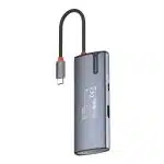 ColorWay - Σταθμός Σύνδεσης (CW-HUB01) - 3x USB, Type-C, HDMI 4K HD, PD 100W, 5Gps, Plug&Play, με Ενσωματωμένο Δείκτη - Ασημί - Image 6