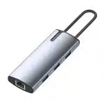 ColorWay - Docking Station (CW-HUB02) - 3x USB, Type-C, HDMI 4K HD, RJ45, PD 100W, 5Gps, Ethernet 1 GbE, 5A, Ένδειξη - Ασημί - Image 4