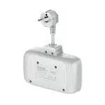 ColorWay - Πολύπριζο (CW-CHE24PDW) - 2x EU AC 220V, 3xUSB 20W, Type-C, Auto ID, Ατομικά Κουμπιά Ενέργειας, 0.25m - Λευκό - Image 6