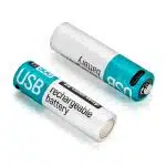 ColorWay - Επαναφορτιζόμενη Μπαταρία (CW-UBAA-10) - 2x AA Type-C, 2200mAh, 1.5V, για Αξεσουάρ Υπολογιστή/Κάμερες, Li-Polymer - Γκρι - Image 2