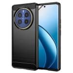 Techsuit Carbon Silicone - Realme 12 Pro / Pro+ - Μαύρο