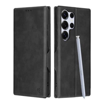 Techsuit Safe Wallet Plus - θήκη για Samsung Galaxy S25 Ultra - Μαύρο