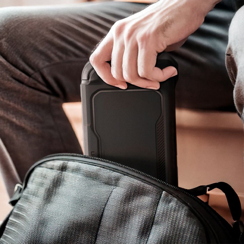 Spigen - Προστατευτική Θήκη Rugged Armor - για Nintendo Switch 2, με Ρυθμιζόμενο Λουράκι, Εργονομικός Σχεδιασμός - Μαύρο Ματ - Image 7