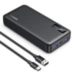 Ugreen - Power Bank PB312 (25683) - Γρήγορη Φόρτιση, Ψηφιακή Οθόνη, 20000mAh, 2x USB, 2x Type-C, 22.5W, PD3.0, 5V/3A - Μαύρο