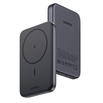 Ugreen - Ασύρματο Power Bank PB561 (25919) - MagSafe, Γρήγορη Φόρτιση, 10000mAh, Type-C, PD20W, 5V/3A - Γκρι