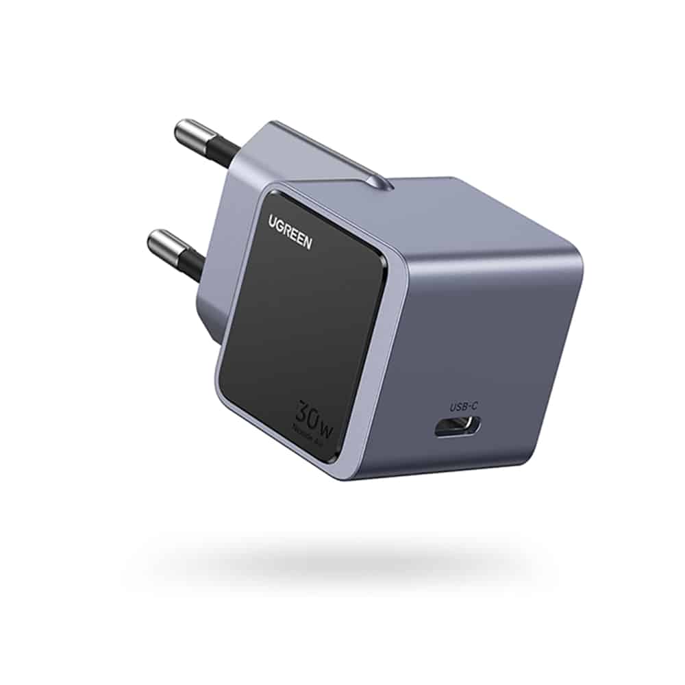 Ugreen - Φορτιστής Τοίχου Nexode S X503 (35041) - Type-C, GaN, Γρήγορη Φόρτιση, 30W, 3A, PD3.0, QC4.0+ - Γκρι - Image 3