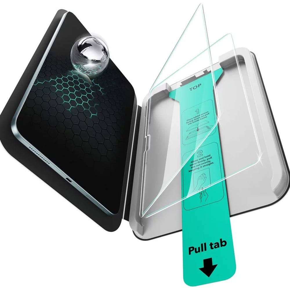 ESR - (2pack) Tempered Glass Screen Protector UltraFit Tray - iPad Air 11 (2024) / Air 11 (2025) - Clear - Image 3