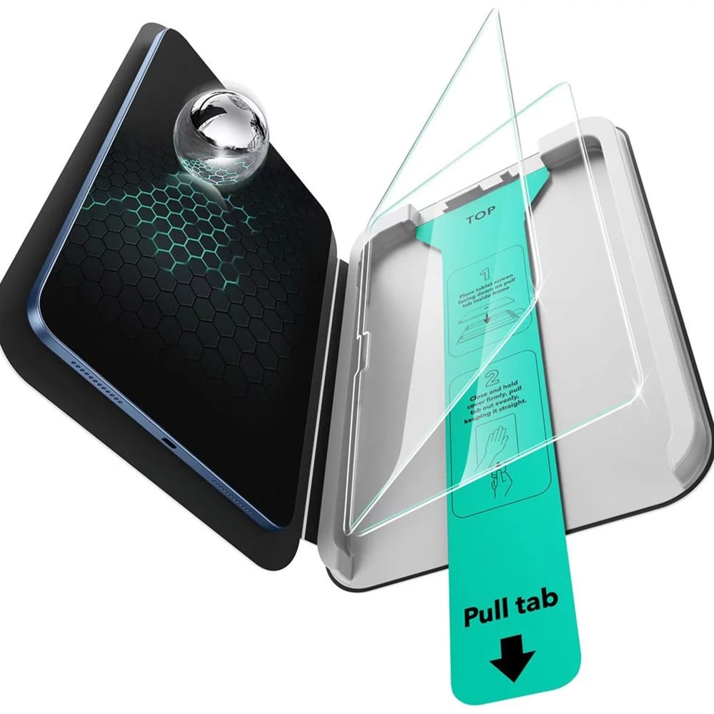 ESR - (2pack) Tempered Glass Screen Protector UltraFit Tray - iPad 10 (2022) 10.9 / 11 (2025) - Clear - Image 3