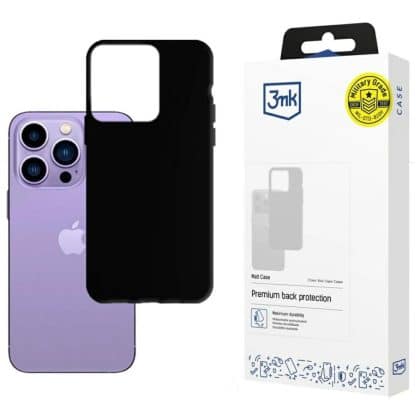 3MK Matt Case - θήκη για Apple iPhone 14 Pro Max - Μαύρο