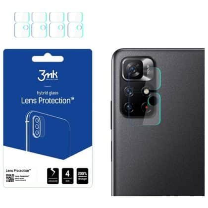 3MK Lens Protect Xiaomi Redmi Note 11S 5G/11T 5G Προστασία για τον φακό της κάμερας 4 τεμάχια