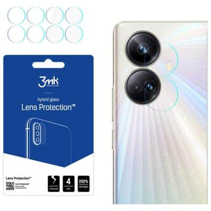 3MK Lens Protect Realme 10 Pro+ Προστασία φακού κάμερας 4 τεμάχια