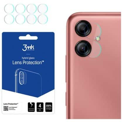 3MK Lens Protect Sam A04e Προστασία για τον φακό της κάμερας 4 τεμάχια