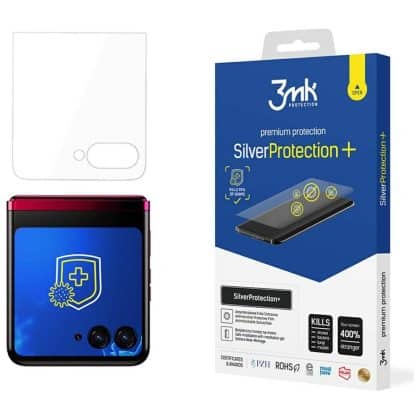 3MK SilverProtect+ Motorola Razr 40Ultra Αντιμικροβιακή μεμβράνη τοποθετούμενη με υγρή μέθοδο